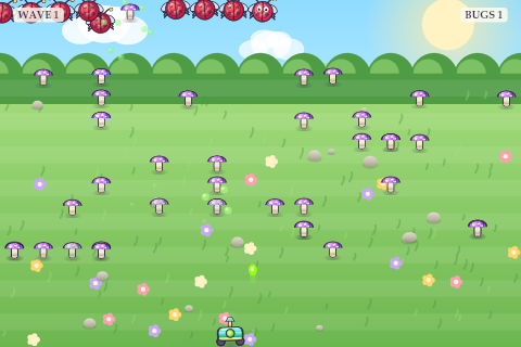 Bug Blast gameplay