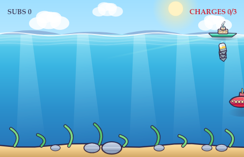 Depth Charge gameplay