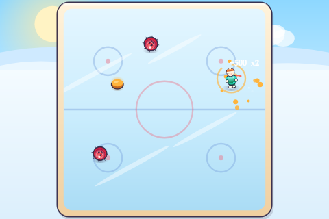 Ice Rink gameplay