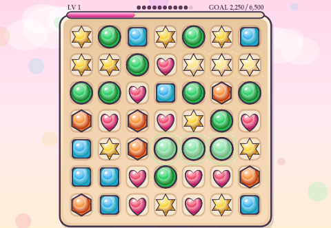 Match Cascade gameplay