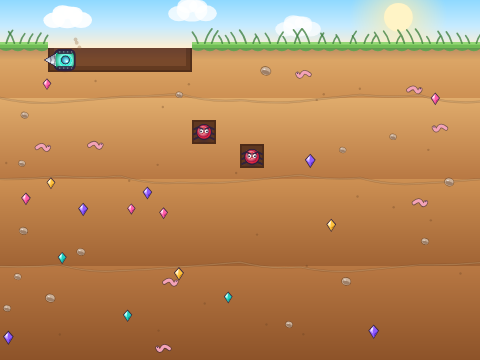 Tunnel Dig gameplay